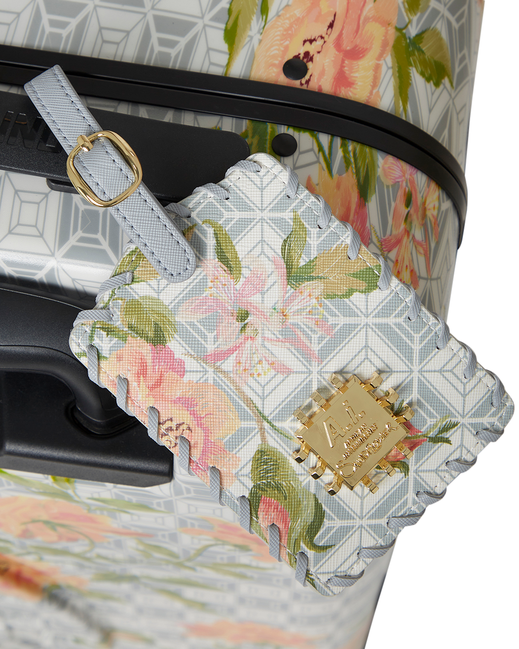 Limited Edition A.I. AFRICAN INTELLIGENCE ELEGANT ENERGY SHARKITECTURE CARRY-ON LUGGAGE - SANDFLOWER COLLAB