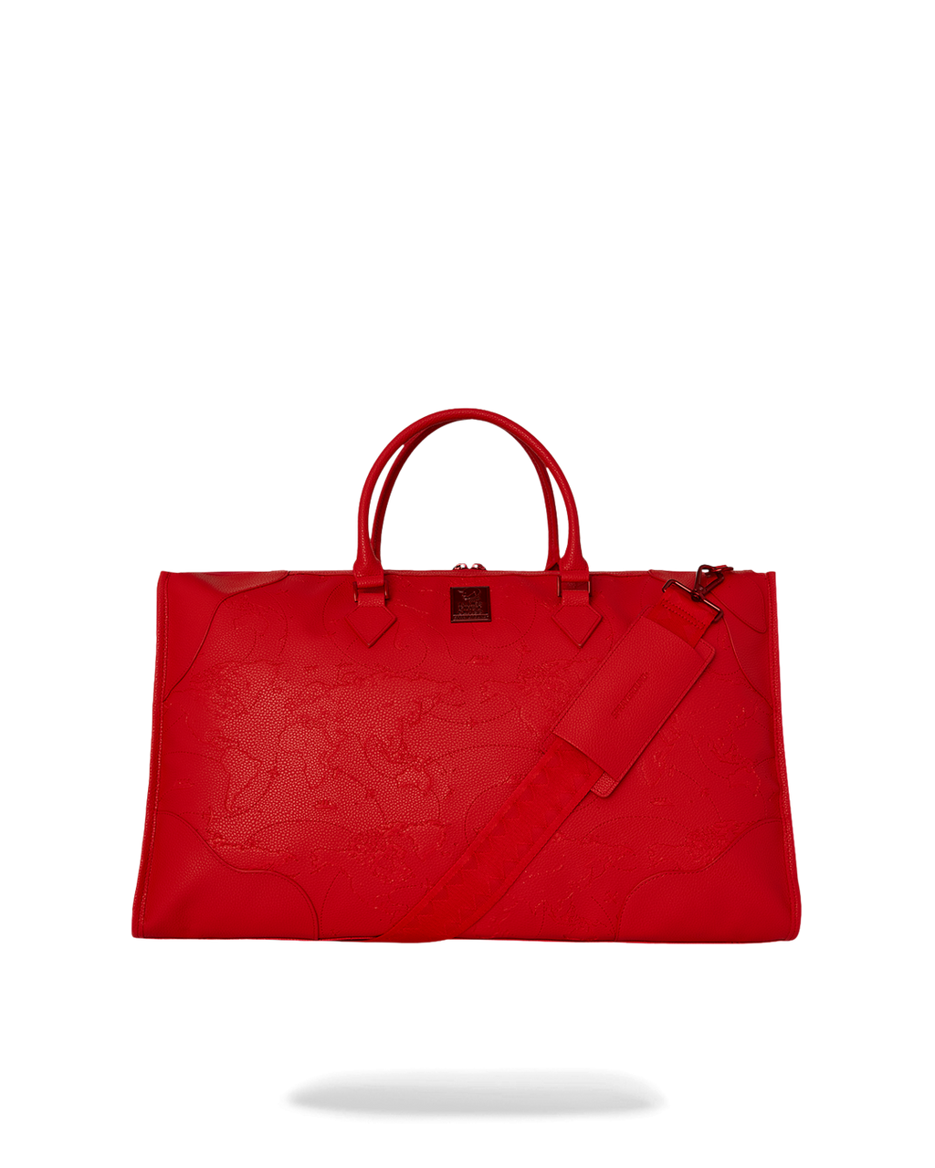 Limited Edition JAMES FIRST CLASS RUBY RED PYRAMID LARGE DUFFLE