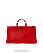 Limited Edition JAMES FIRST CLASS RUBY RED PYRAMID LARGE DUFFLE