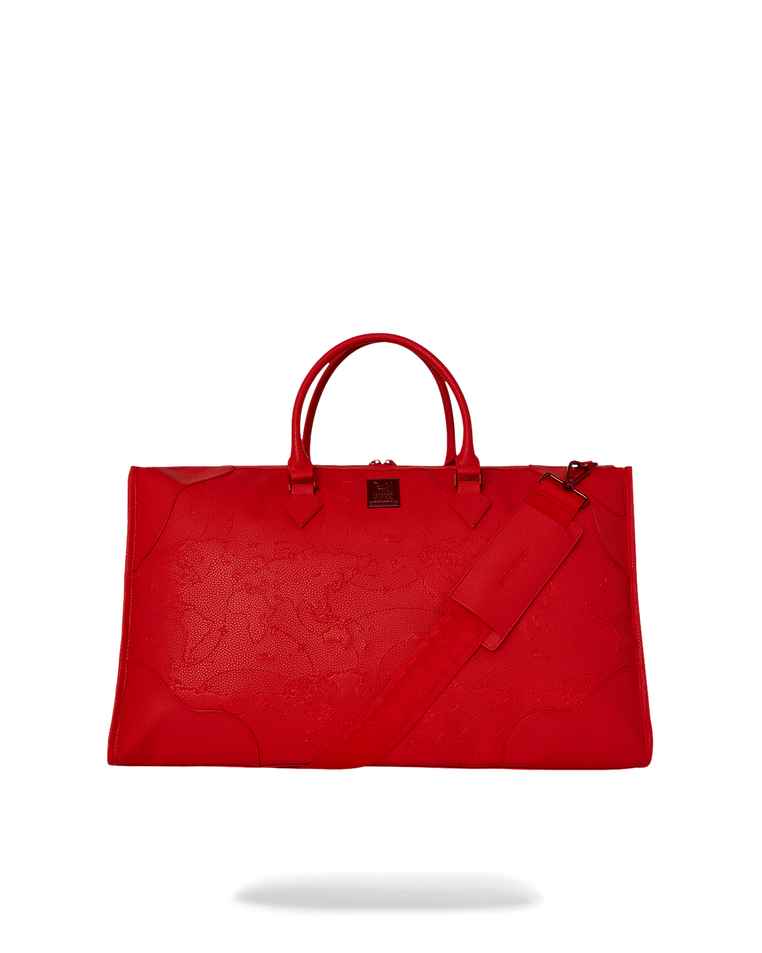 Limited Edition JAMES FIRST CLASS RUBY RED PYRAMID LARGE DUFFLE