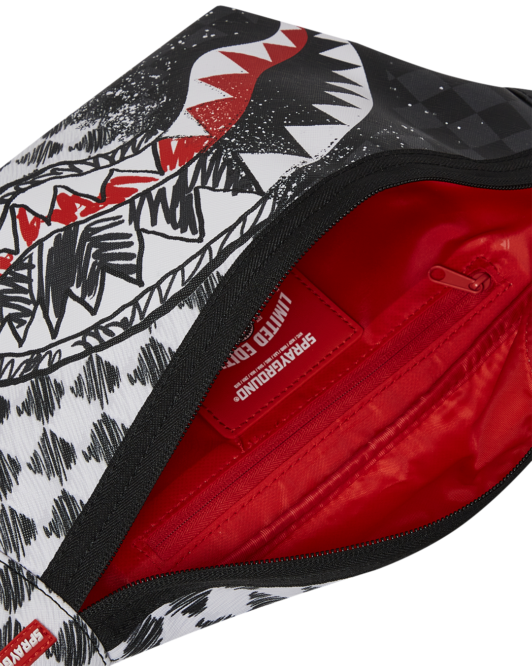 Limited Edition SCRIBBLE DRIBBLE CHECK SAVVY CROSSBODY