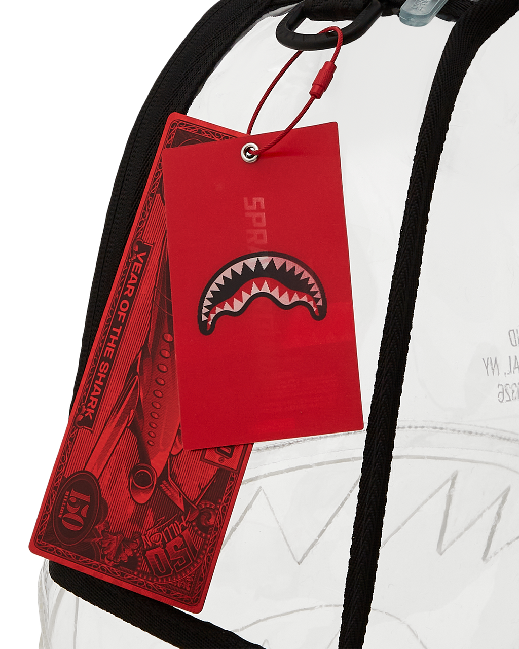 Limited Edition 100 CLEAR BACKPACK - SHARK CENTRAL