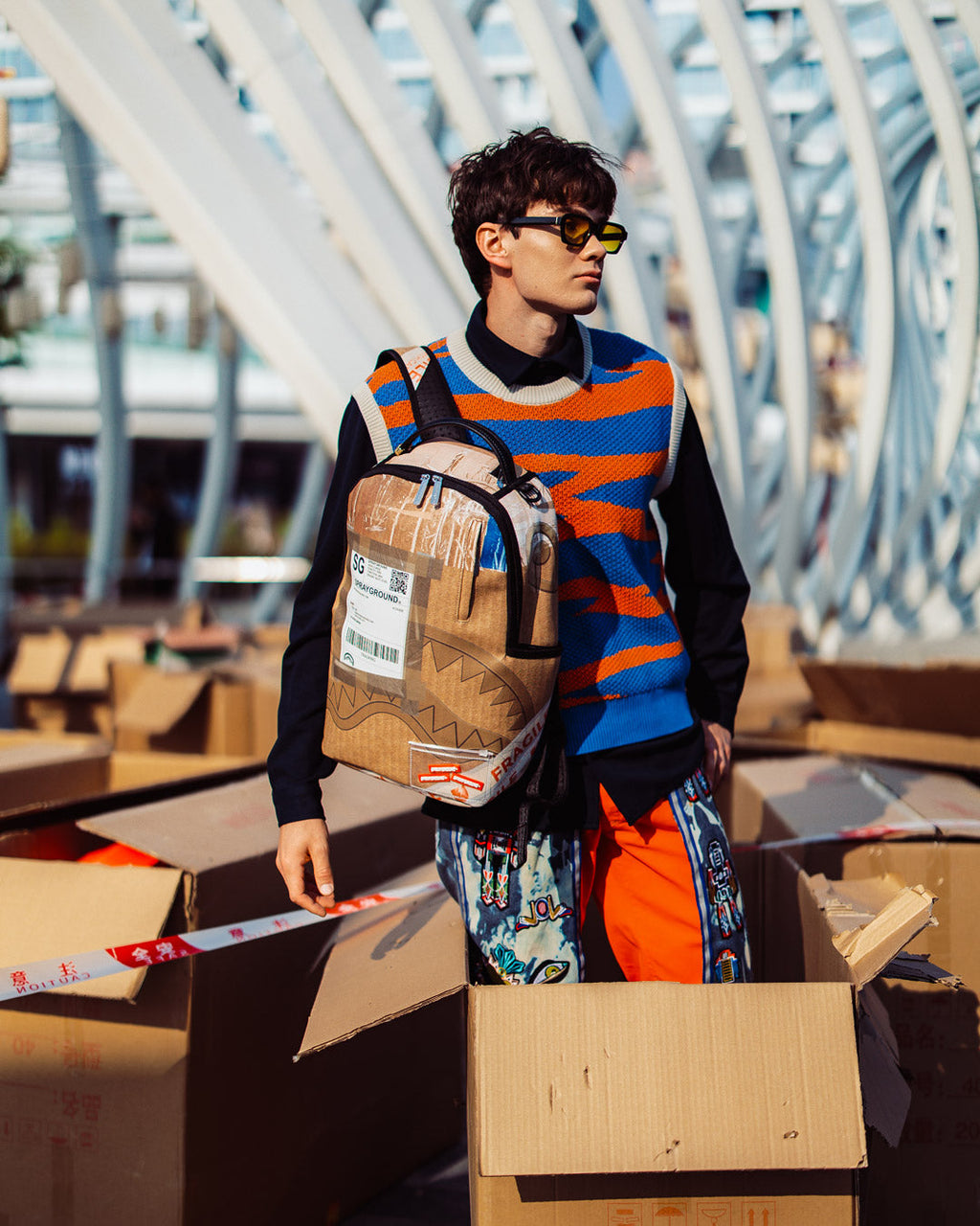 Limited Edition OVERNIGHT DELIVERY BACKPACK