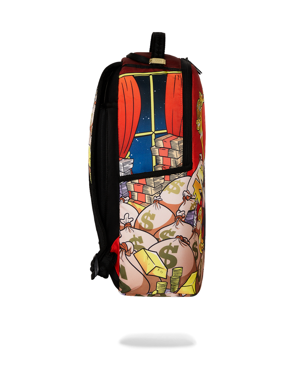Limited Edition MONOPOLY GOLD EMPIRE THRONE BACKPACK