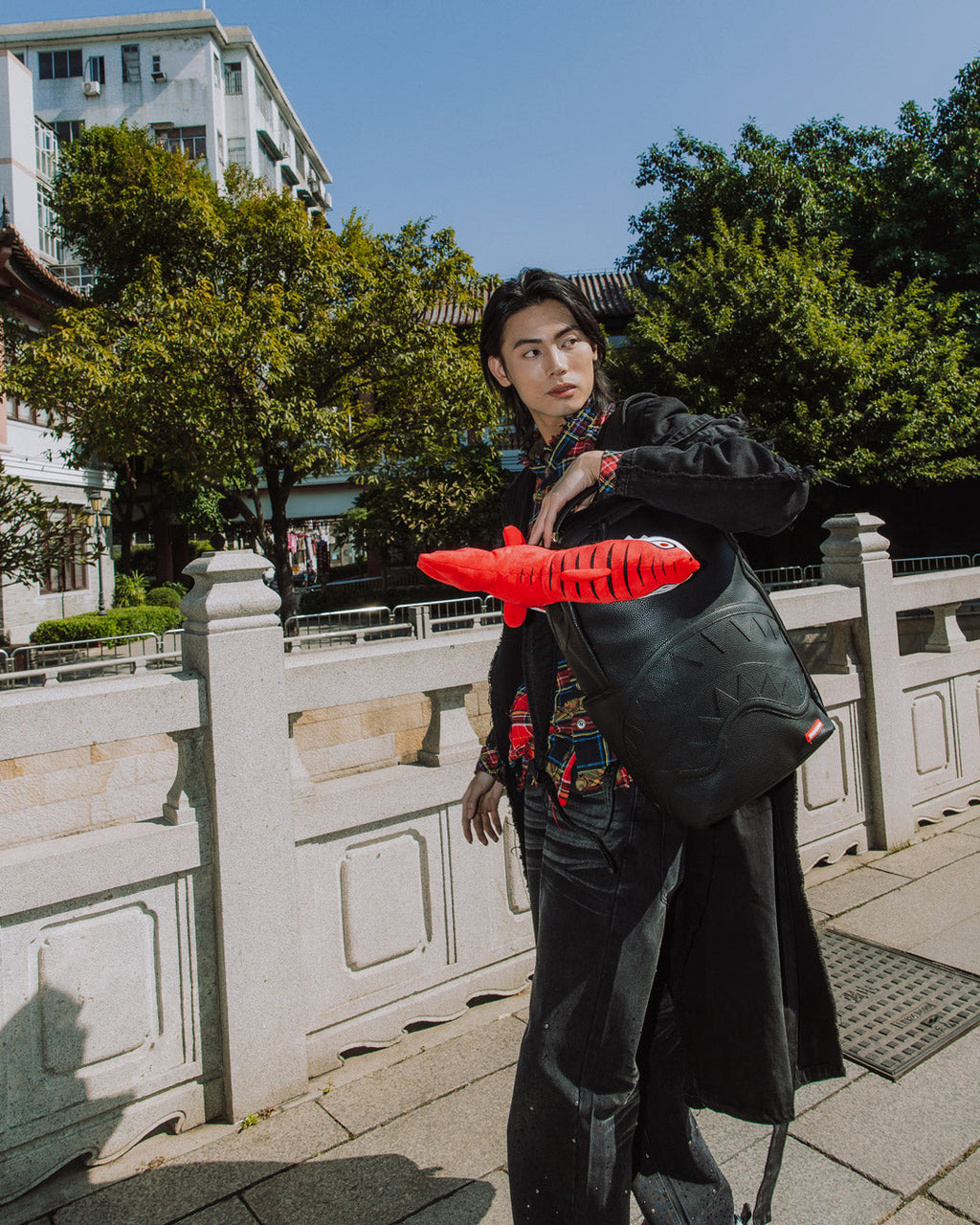 Limited Edition PLUSH SHARK BIG BITE BACKPACK