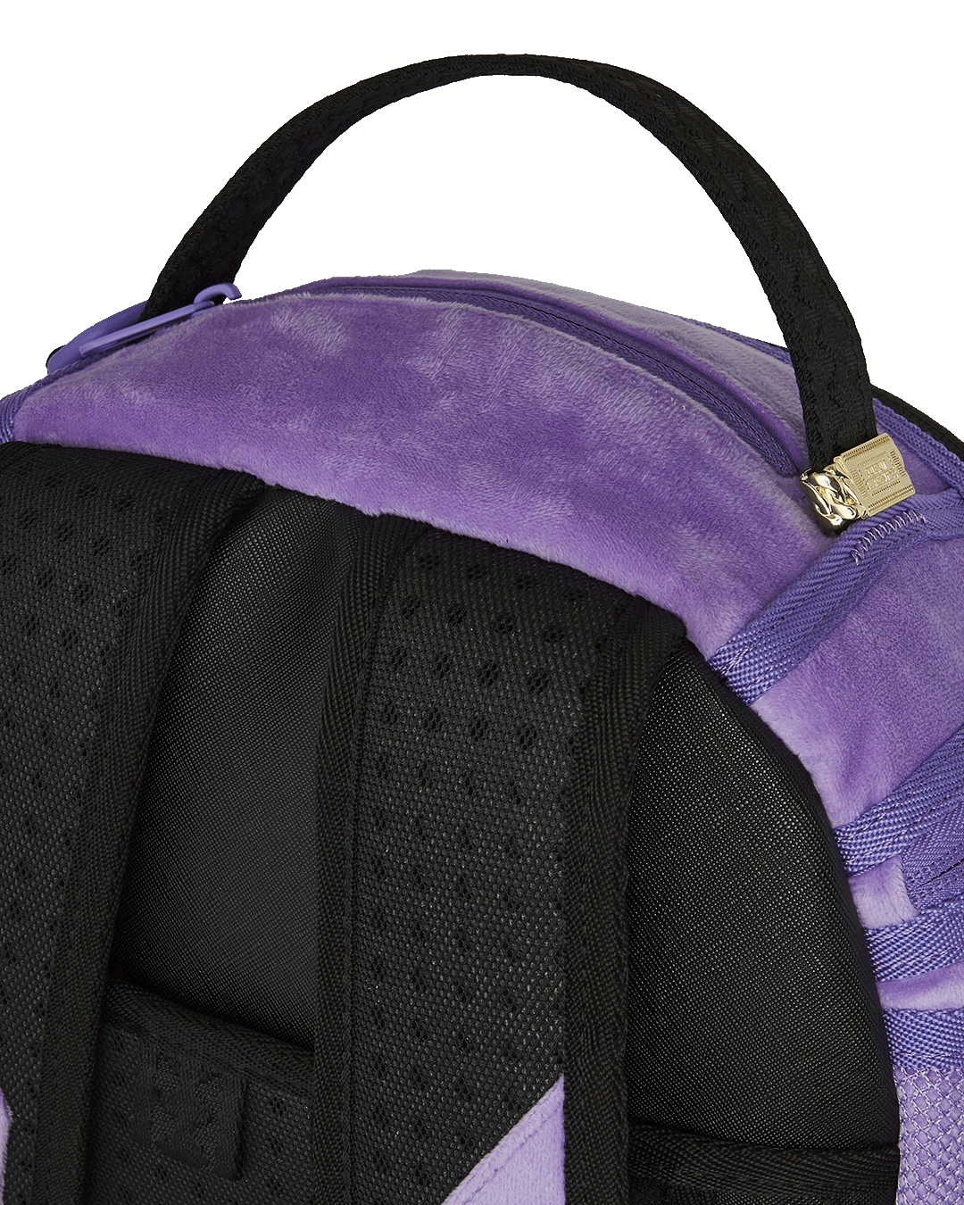 Limited Edition NOOO WAY A REVERSIBLE BACKPACK - PURPLE VELOUR TO OG SHARKS IN PARIS BACKPACK
