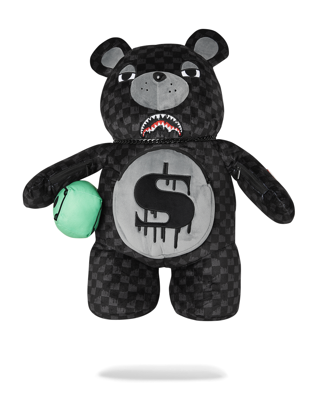Limited Edition SHARKS IN PARIS THUNDERDRIP MONEYBEAR TEDDYBEAR BACKPACK