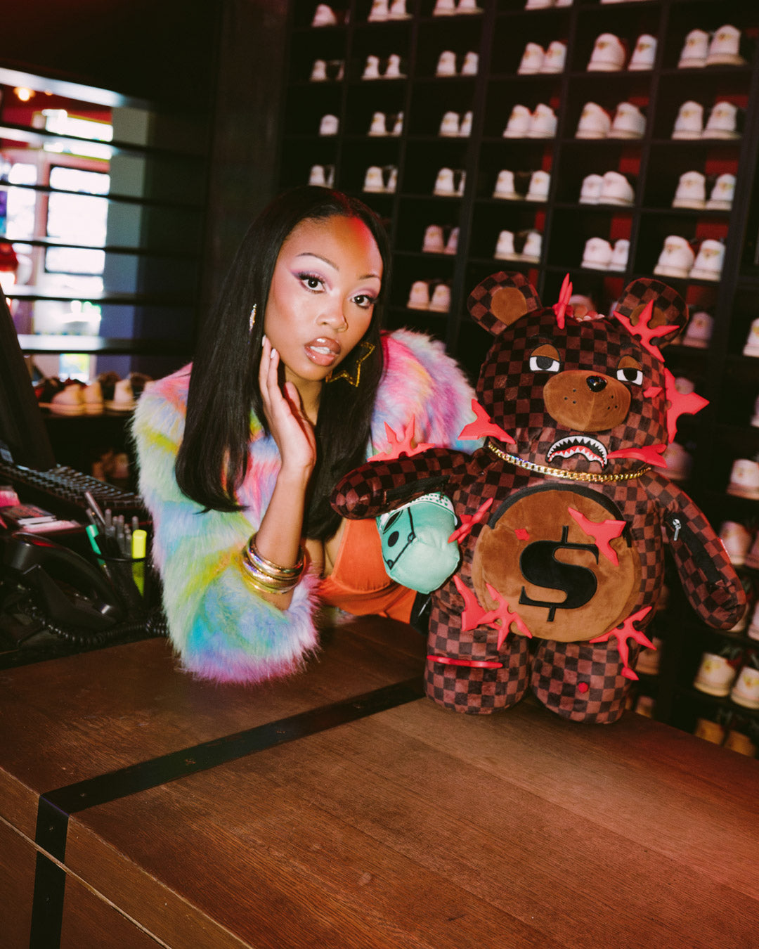 Limited Edition OUCH WHATEVER MONEYBEAR BACKPACK