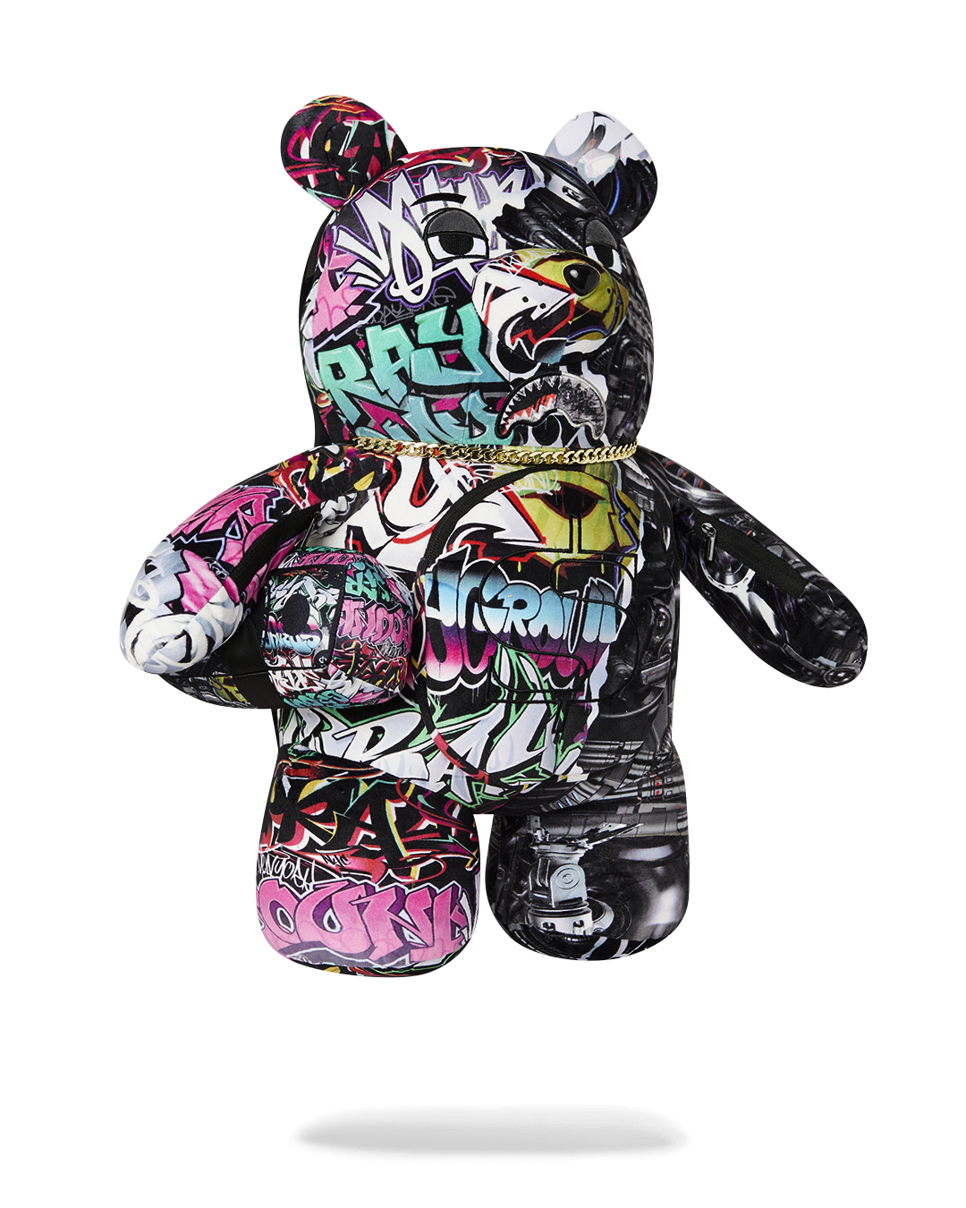 Limited Edition NEW CITY ANDROID MONEYBEAR TEDDYBEAR BACKPACK