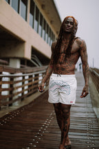 Limited Edition SHARK CENTRAL DYNAMIC SWIM SHORTS