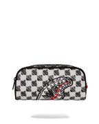 Limited Edition SCRIBBLE DRIBBLE CHECK POUCH