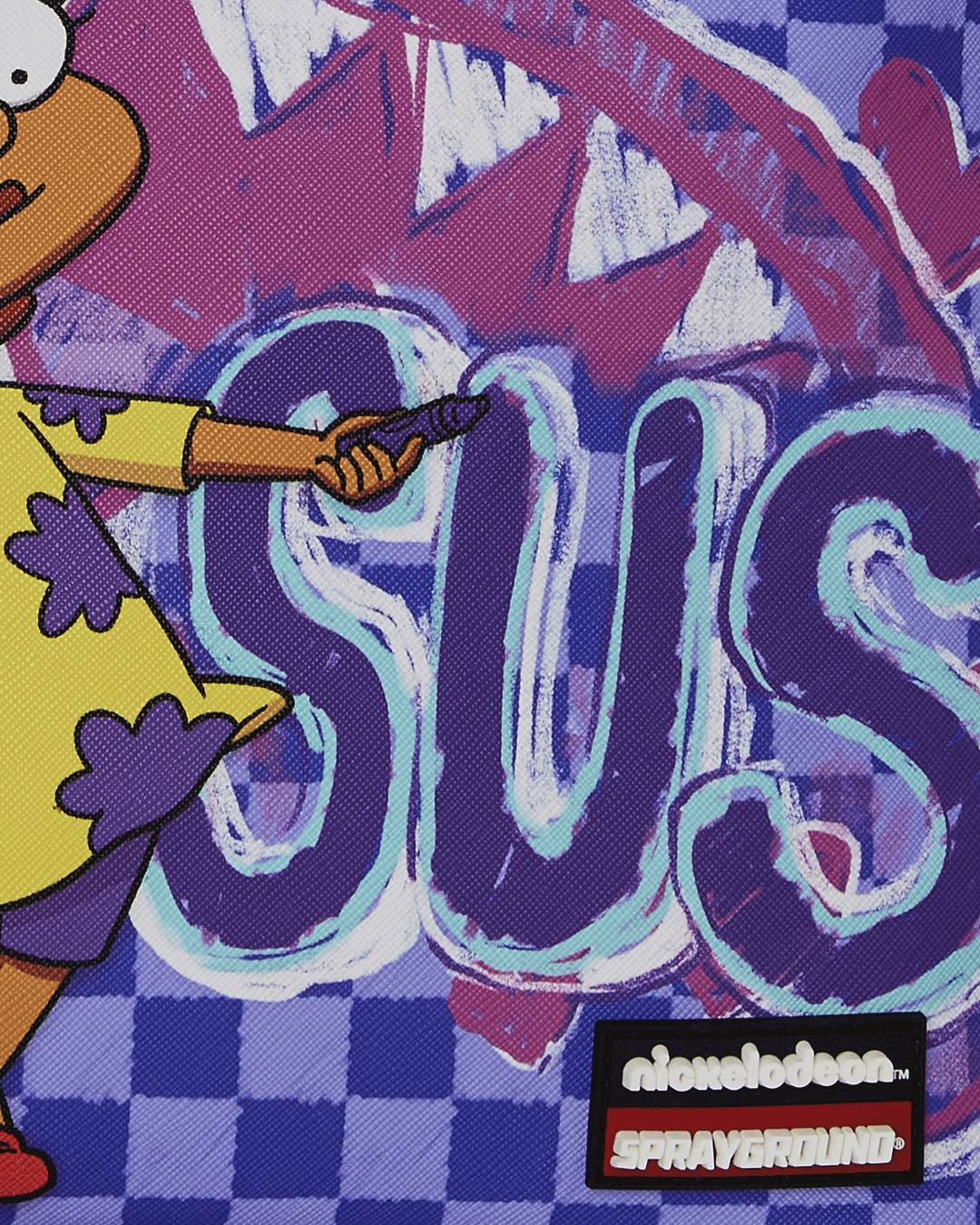 Limited Edition RUGRATS SUSIE CRAYON SHARK MESSENGER TOTE