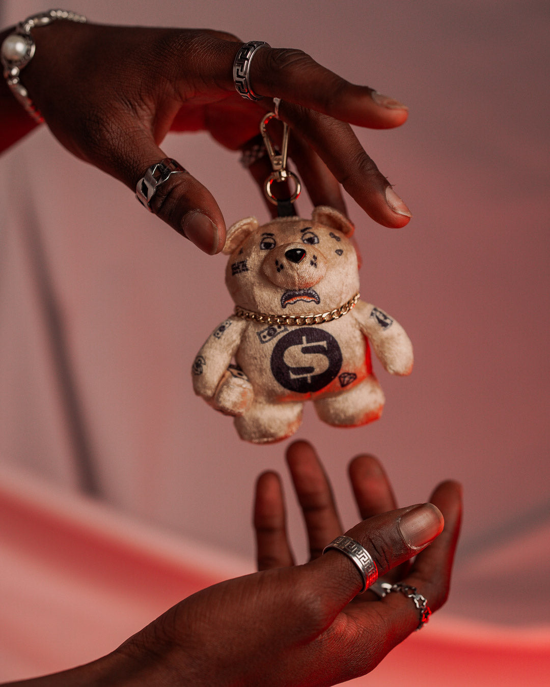 Limited Edition GOLDRUSH BEAR KEYCHAIN