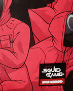 Limited Edition SQUID GAME COLLAB FRONT MAN CREW BACKPACK