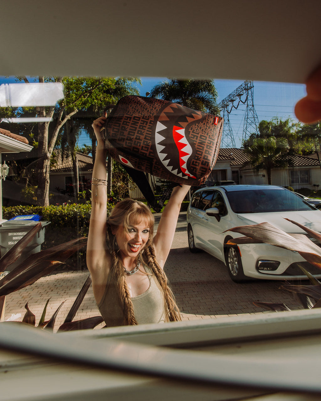 Limited Edition MONEY SHARK SPLIT BACKPACK