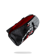 Limited Edition SCRIBBLE DRIBBLE CHECK DUFFLE