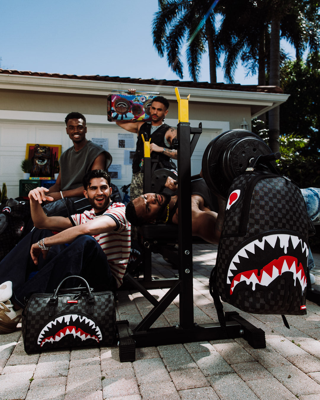 Limited Edition SHARKS IN PARIS THUNDERDRIP BACKPACK