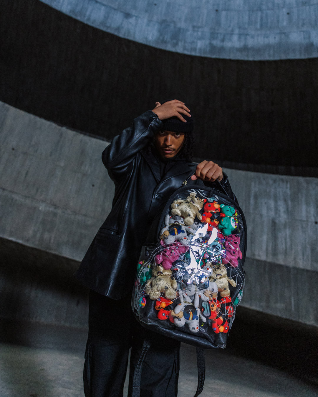 Limited Edition LEGIT BEARS STUFFED IN THIS BAG BACKPACK