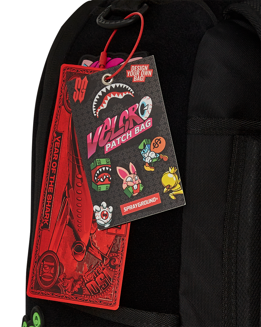 Limited Edition STUCK ON YA - VELCRO PATCH BACKPACK