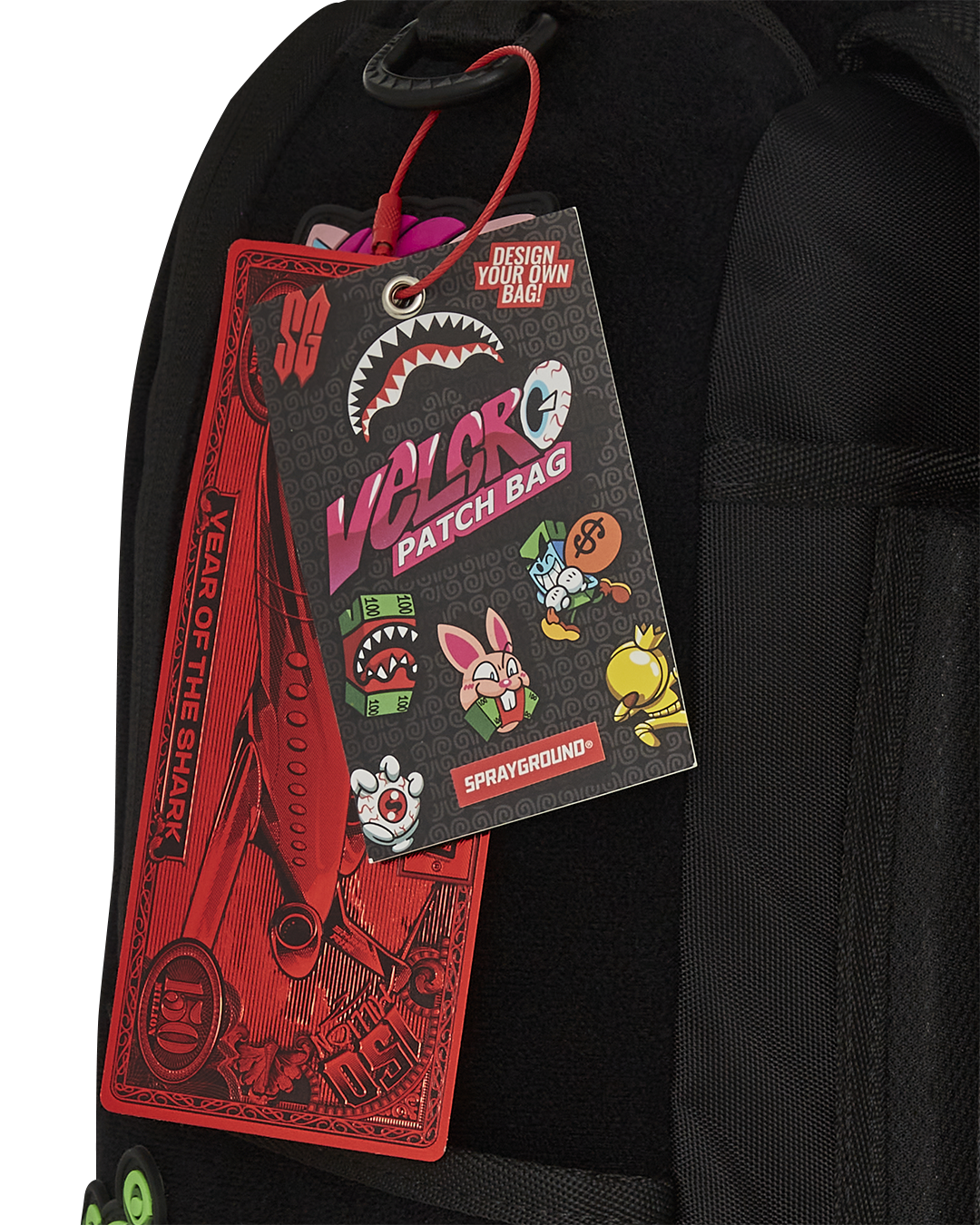 Limited Edition STUCK ON YA - VELCRO PATCH BACKPACK