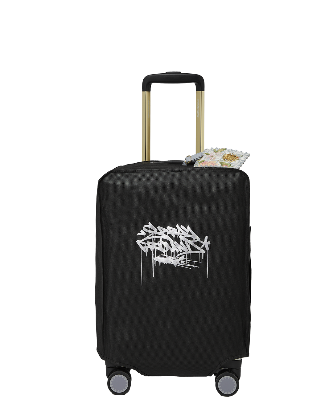Limited Edition A.I. AFRICAN INTELLIGENCE ELEGANT ENERGY SHARKITECTURE CARRY-ON LUGGAGE - SANDFLOWER COLLAB