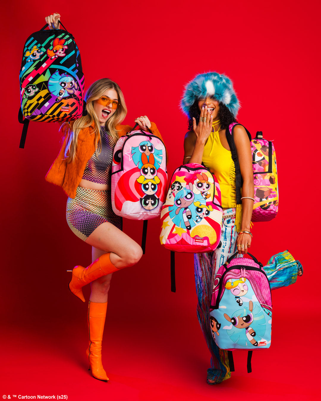 Limited Edition POWERPUFF BUSTIN THRU DLXSV BACKPACK
