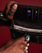 Limited Edition MIDNIGHT CHATEAU SINGLE-FOLD WALLET