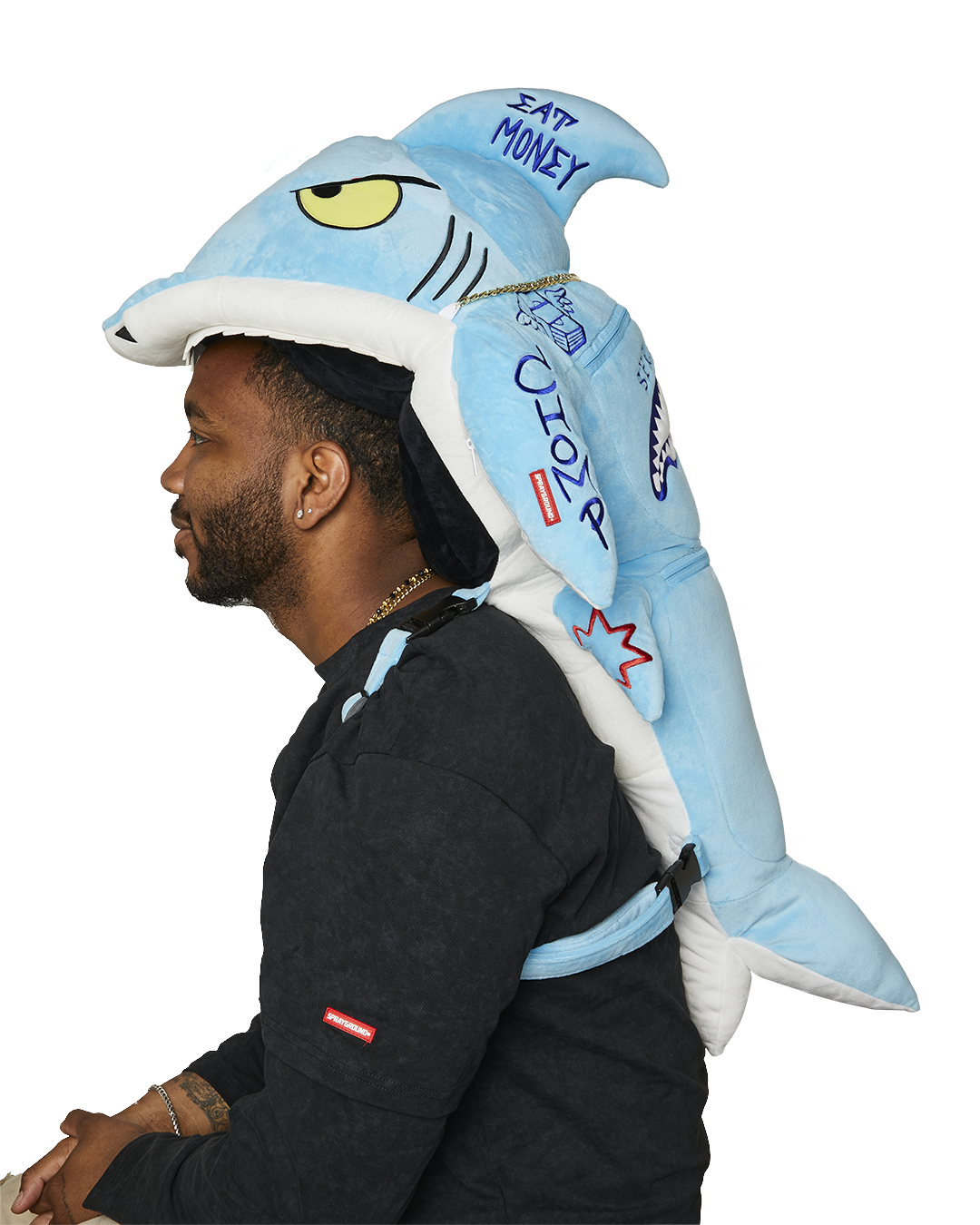 Limited Edition STUFFED SAVAGE HOODY BACKPACK SHARK
