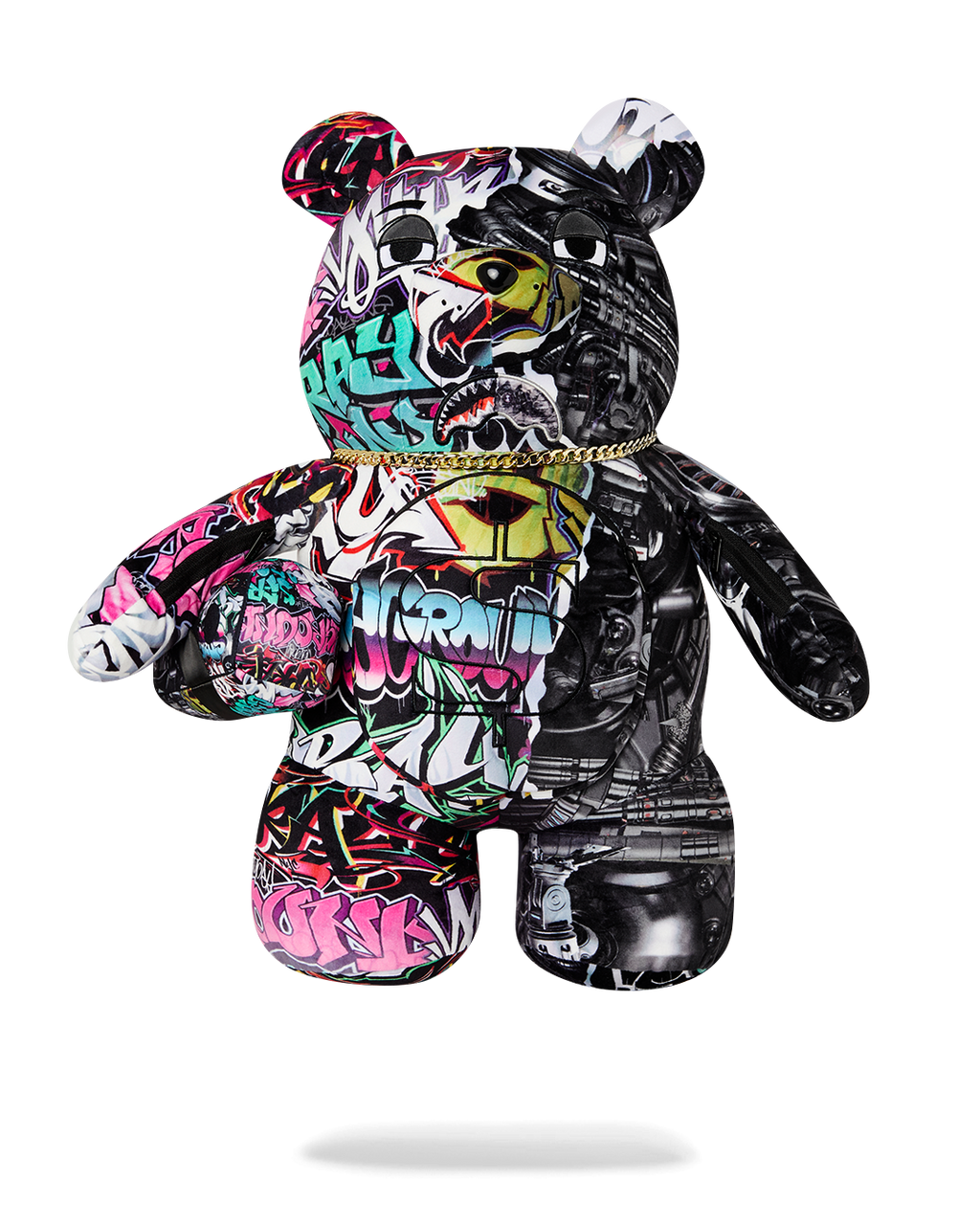 Limited Edition NEW CITY ANDROID MONEYBEAR TEDDYBEAR BACKPACK
