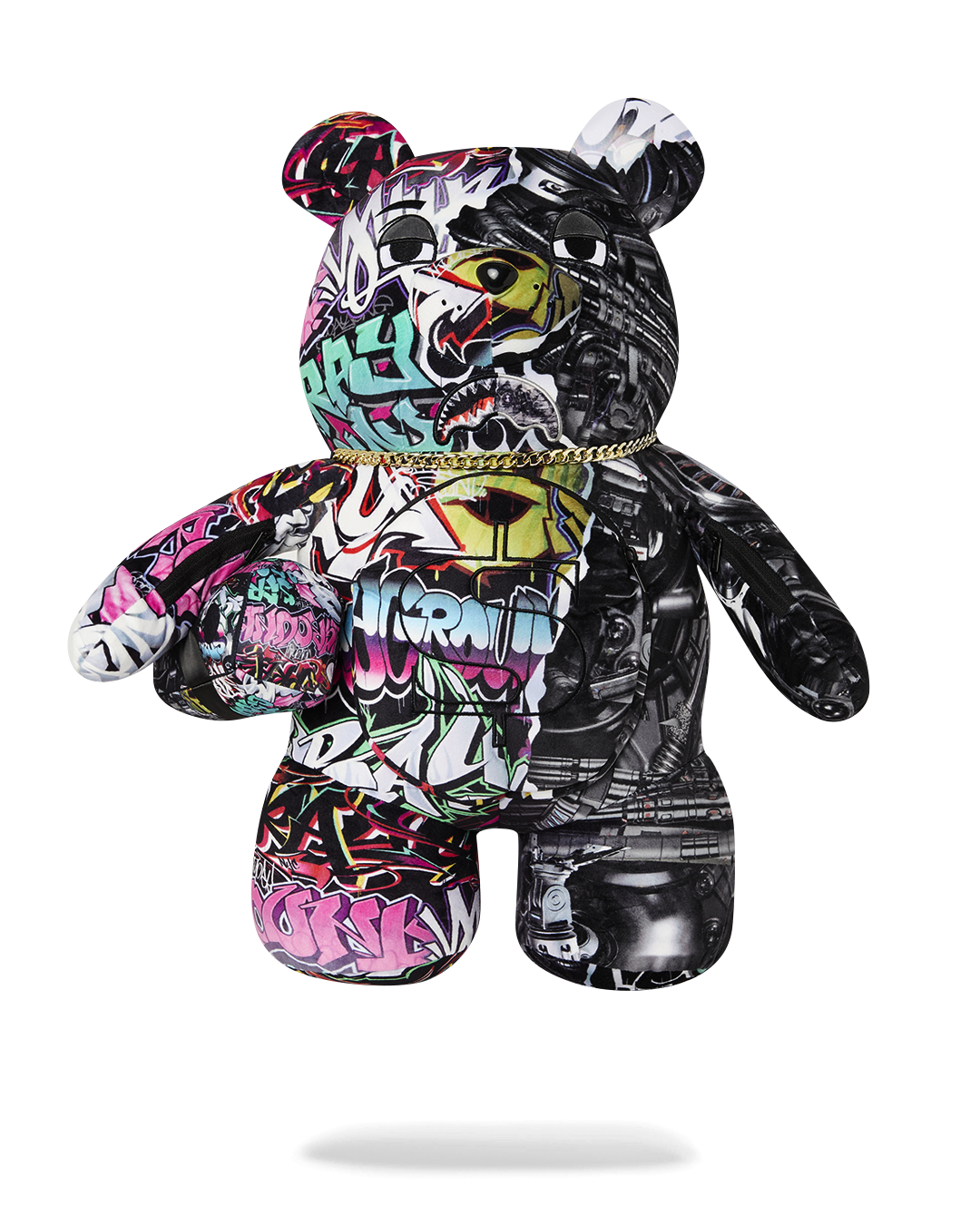 Limited Edition NEW CITY ANDROID MONEYBEAR TEDDYBEAR BACKPACK