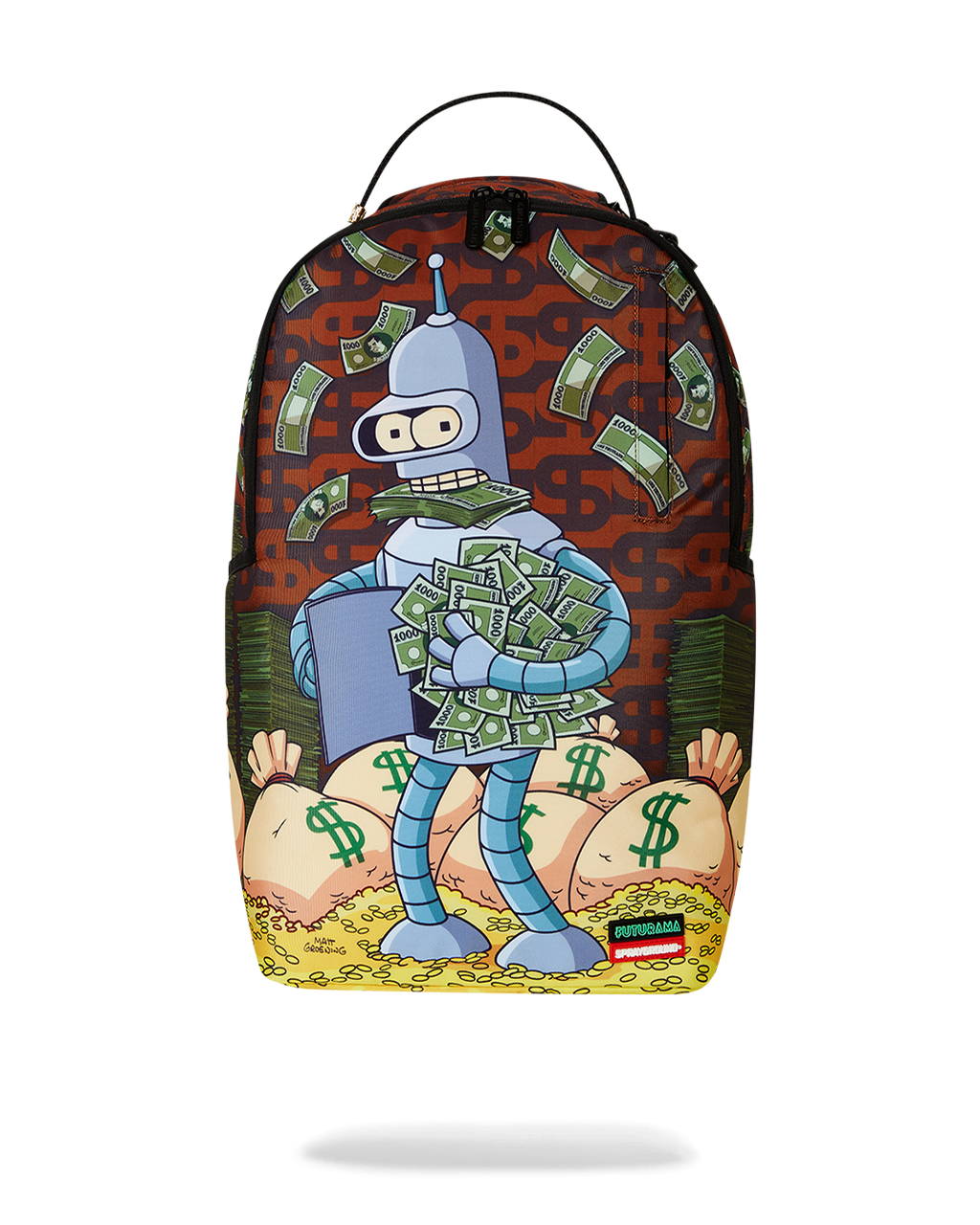 Limited Edition FUTURAMA CASH-IN BENDER BACKPACK