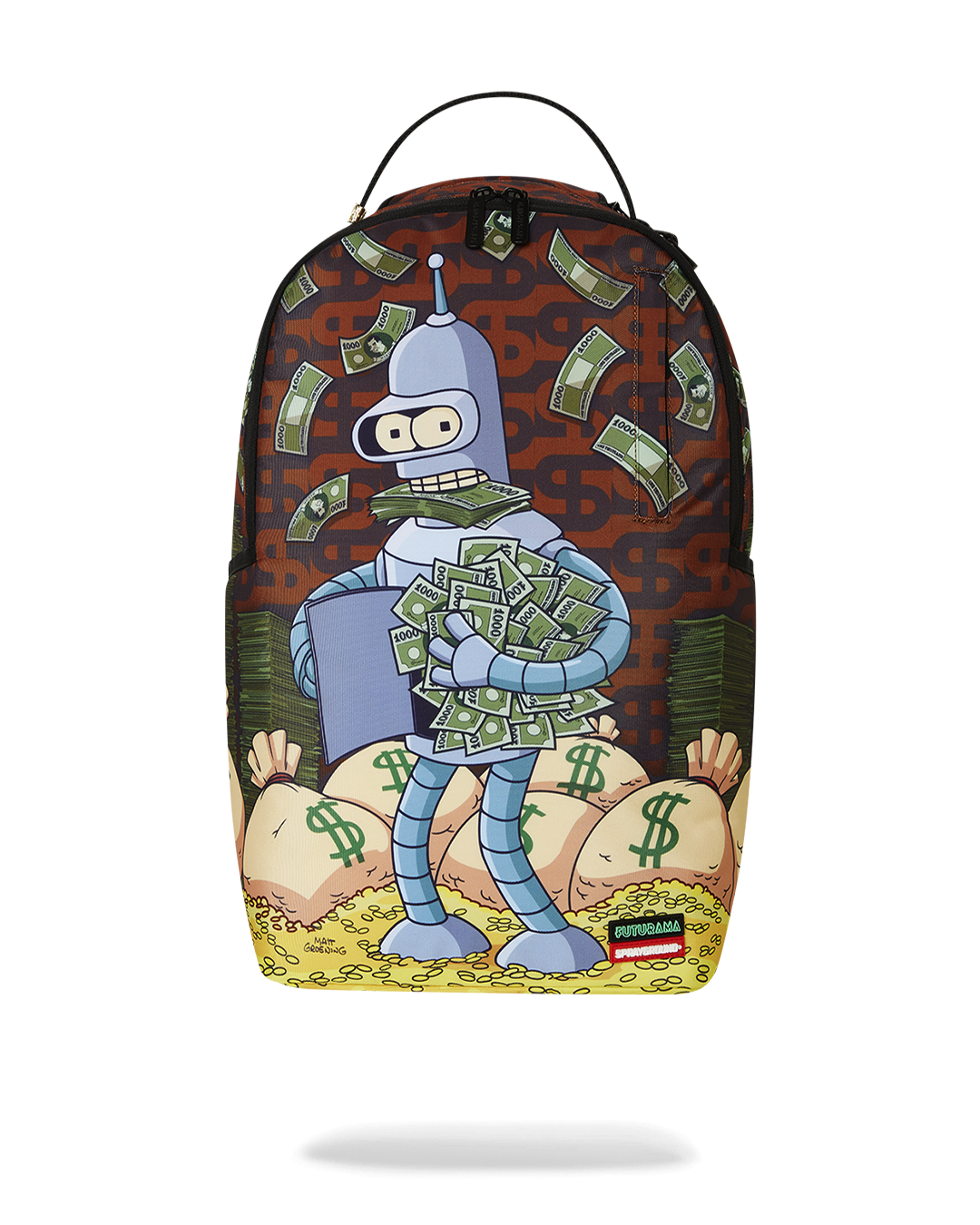 Limited Edition FUTURAMA CASH-IN BENDER BACKPACK