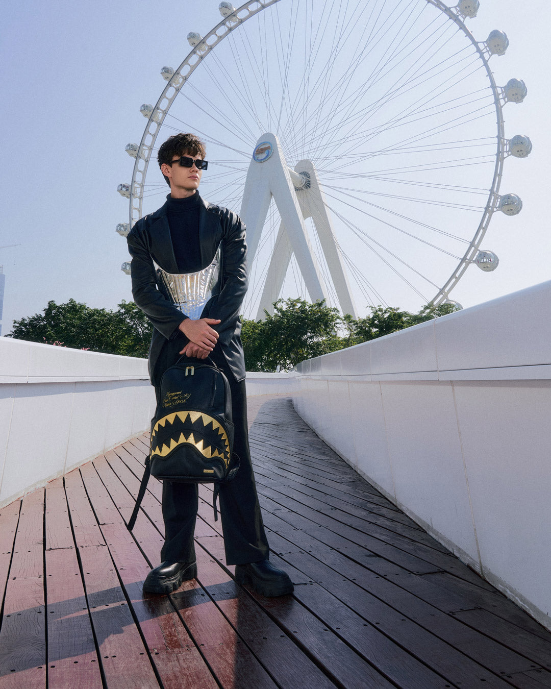Limited Edition SHARK CENTRAL GILDED BITE BACKPACK