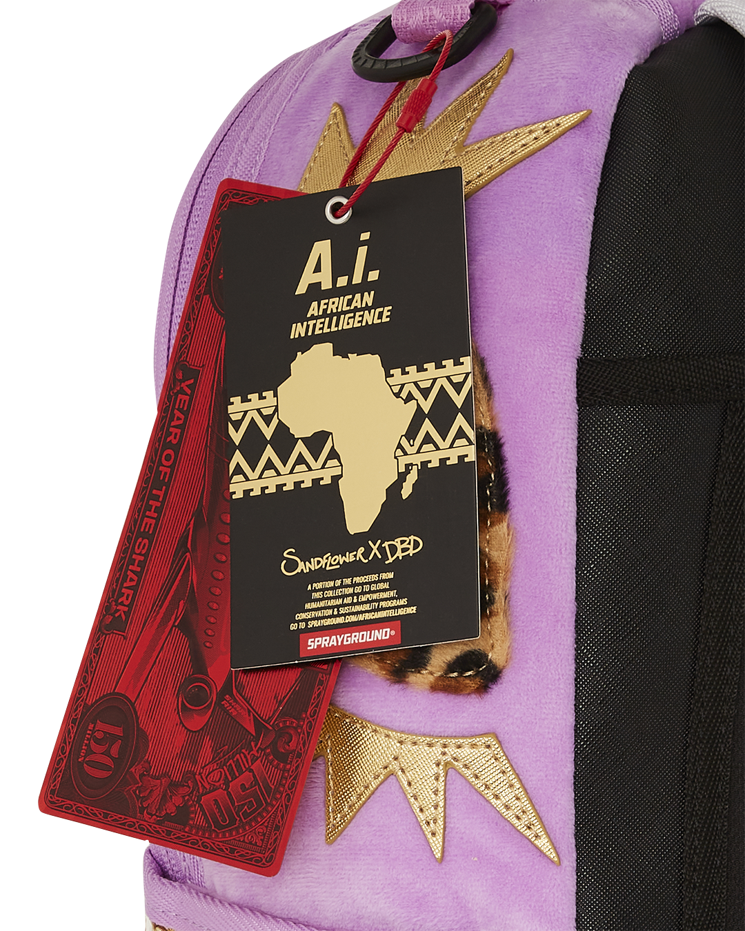 Limited Edition A.I. AFRICAN INTELLIGENCE PARADIGM OF THE PYRAMID BACKPACK - SANDFLOWER COLLAB