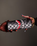 Limited Edition SCRIBBLE DRIBBLE CHECK POUCH