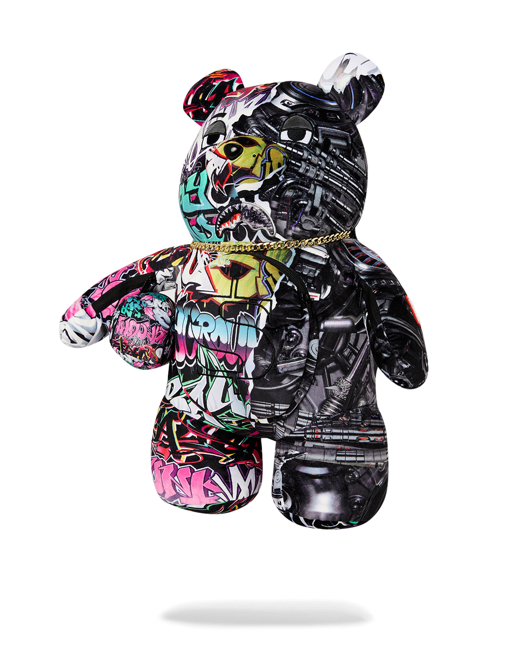 Limited Edition NEW CITY ANDROID MONEYBEAR TEDDYBEAR BACKPACK