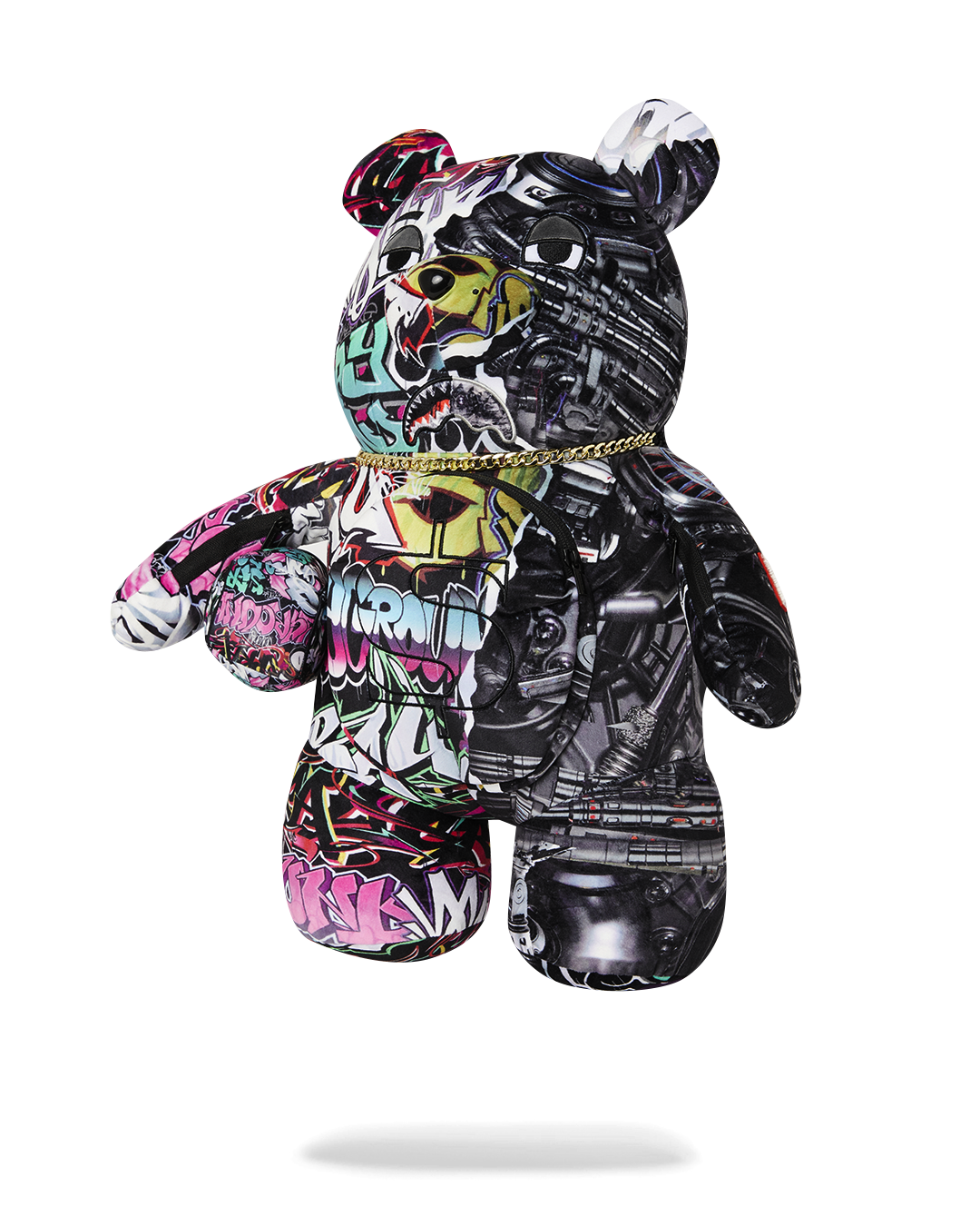 Limited Edition NEW CITY ANDROID MONEYBEAR TEDDYBEAR BACKPACK
