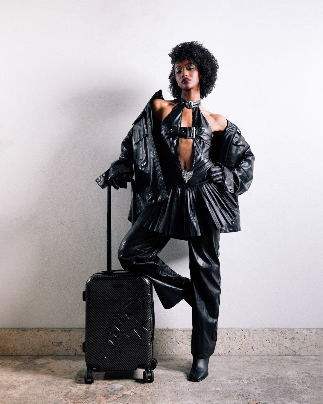 Limited Edition NIGHTFALL SHARKITECTURE CARRY-ON LUGGAGE