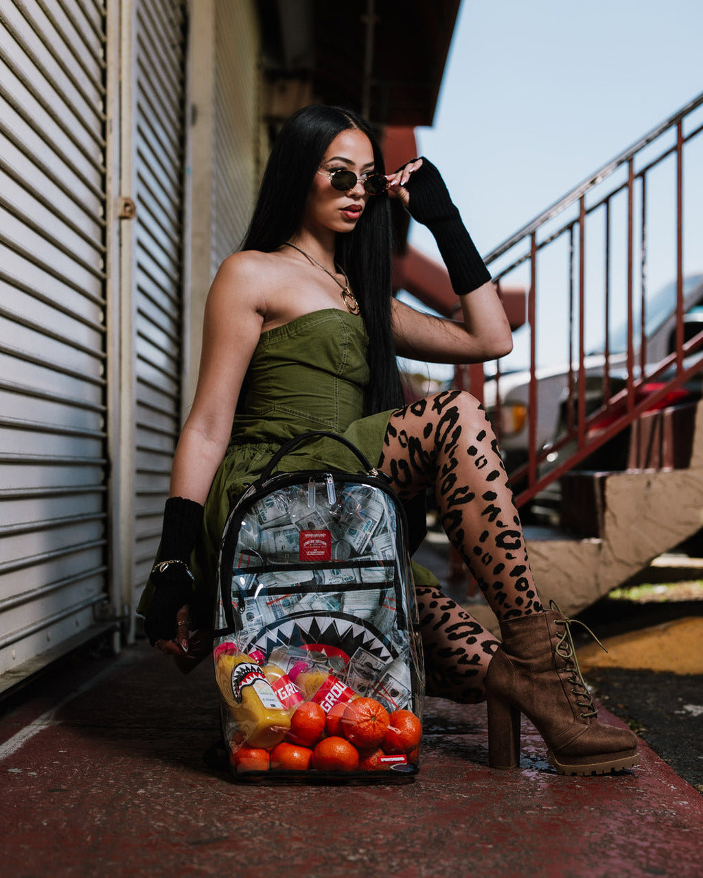Limited Edition CLEAR BACKPACK - MONEY CHOMP