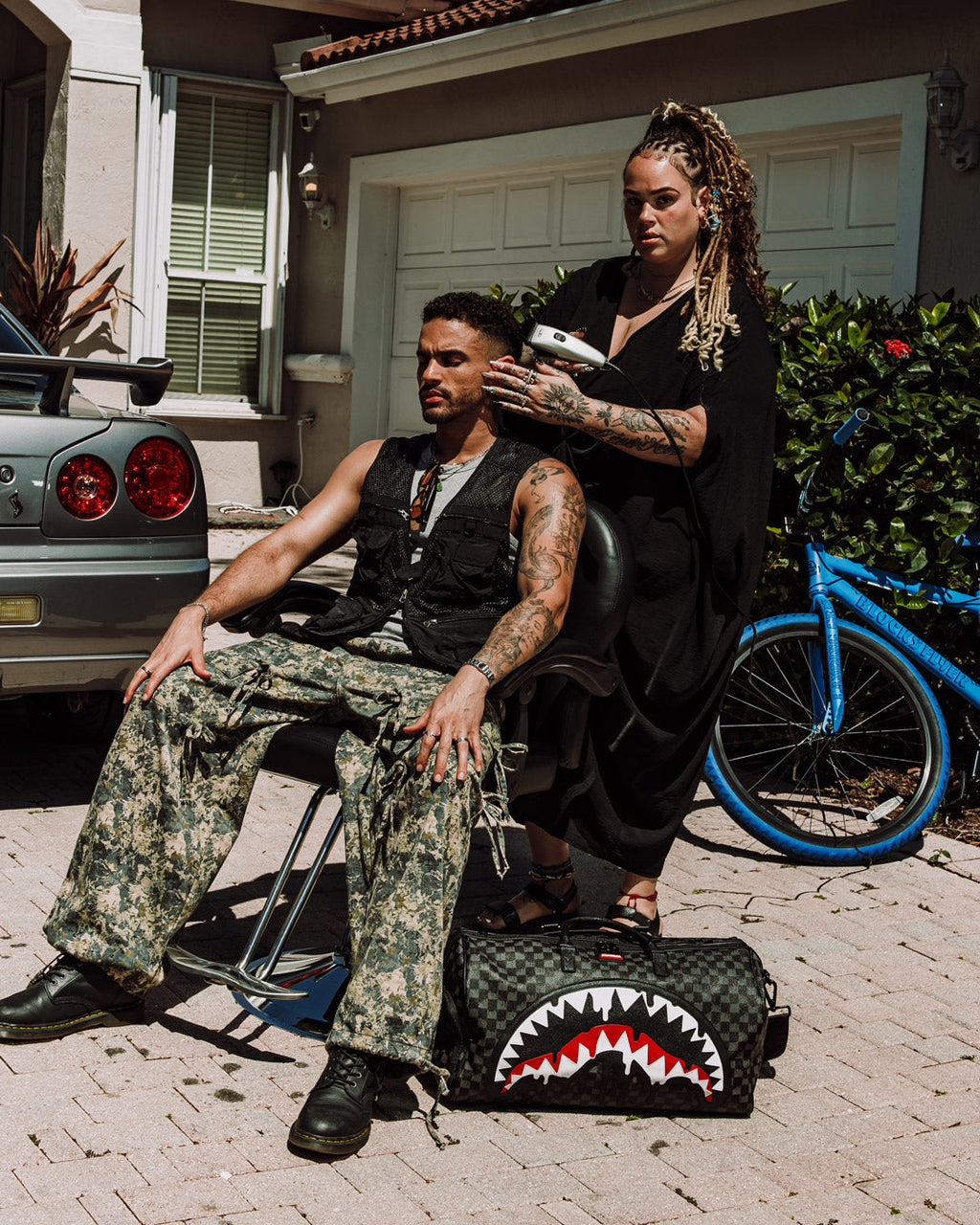 Limited Edition SHARKS IN PARIS THUNDERDRIP DUFFLE