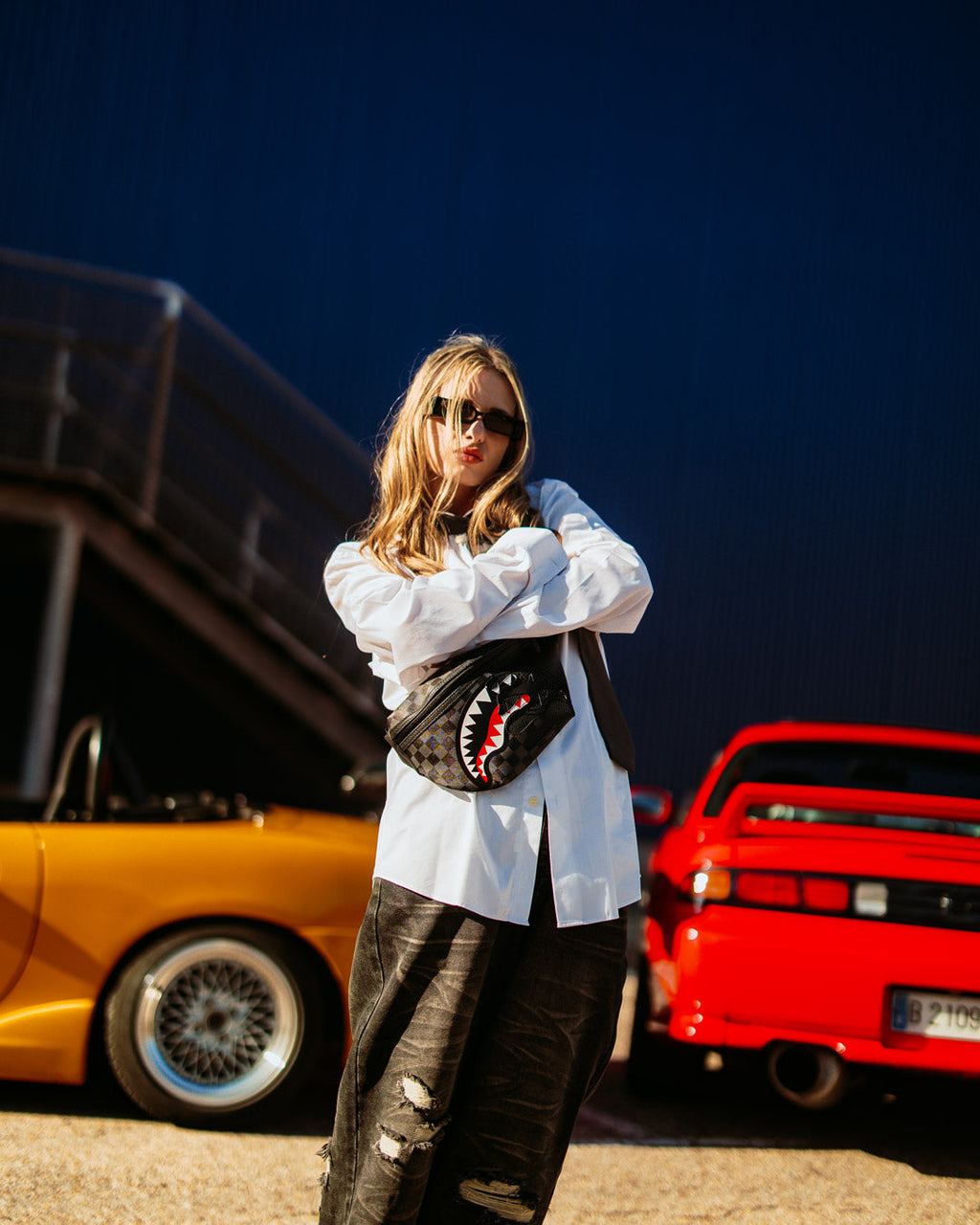 Limited Edition SPEED SHARK SIDE SWIPE SAVVY CROSSBODY