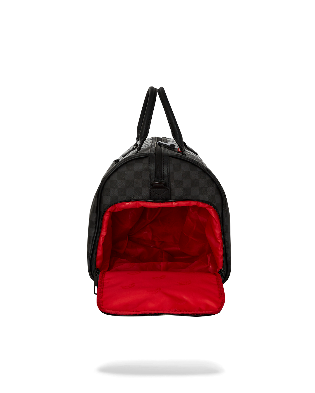 Limited Edition SCRIBBLE DRIBBLE CHECK DUFFLE
