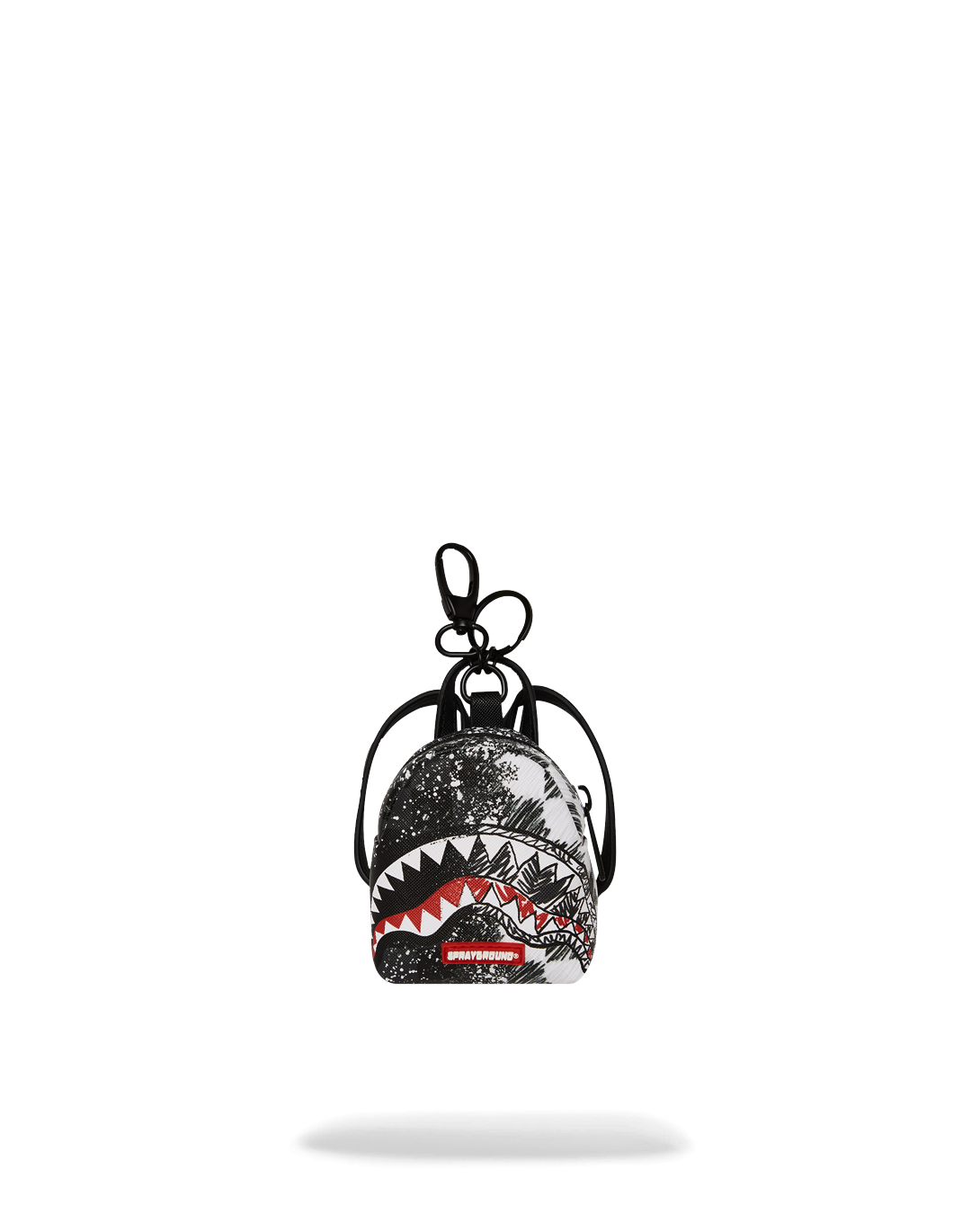 Limited Edition SCRIBBLE DRIBBLE CHECK BACKPACK KEYCHAIN