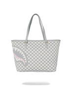 Limited Edition KNIT SHARKS IN PARIS IN CREAM TOTE