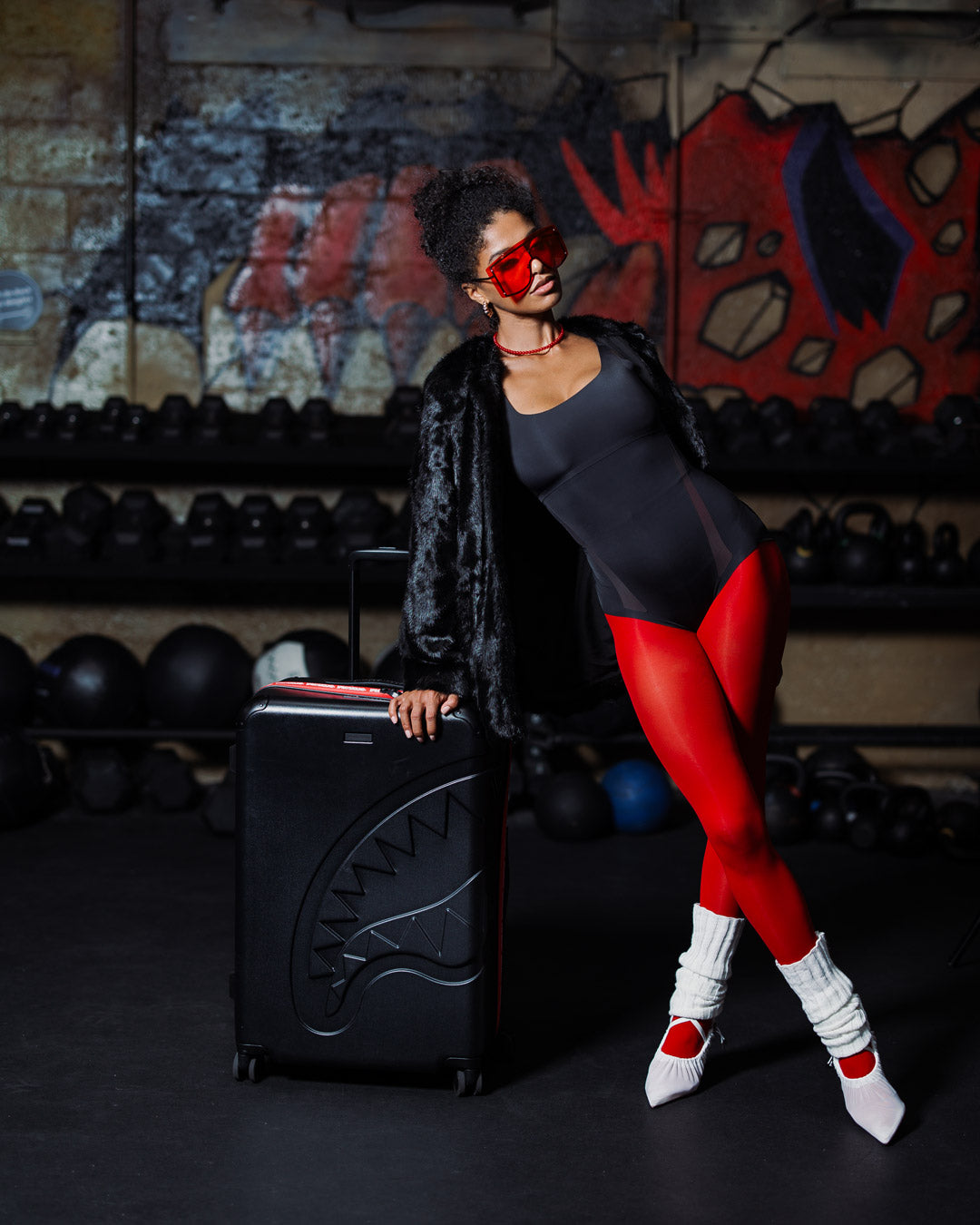 Limited Edition THE HERO SHARKITECTURE FULL-SIZE LUGGAGE