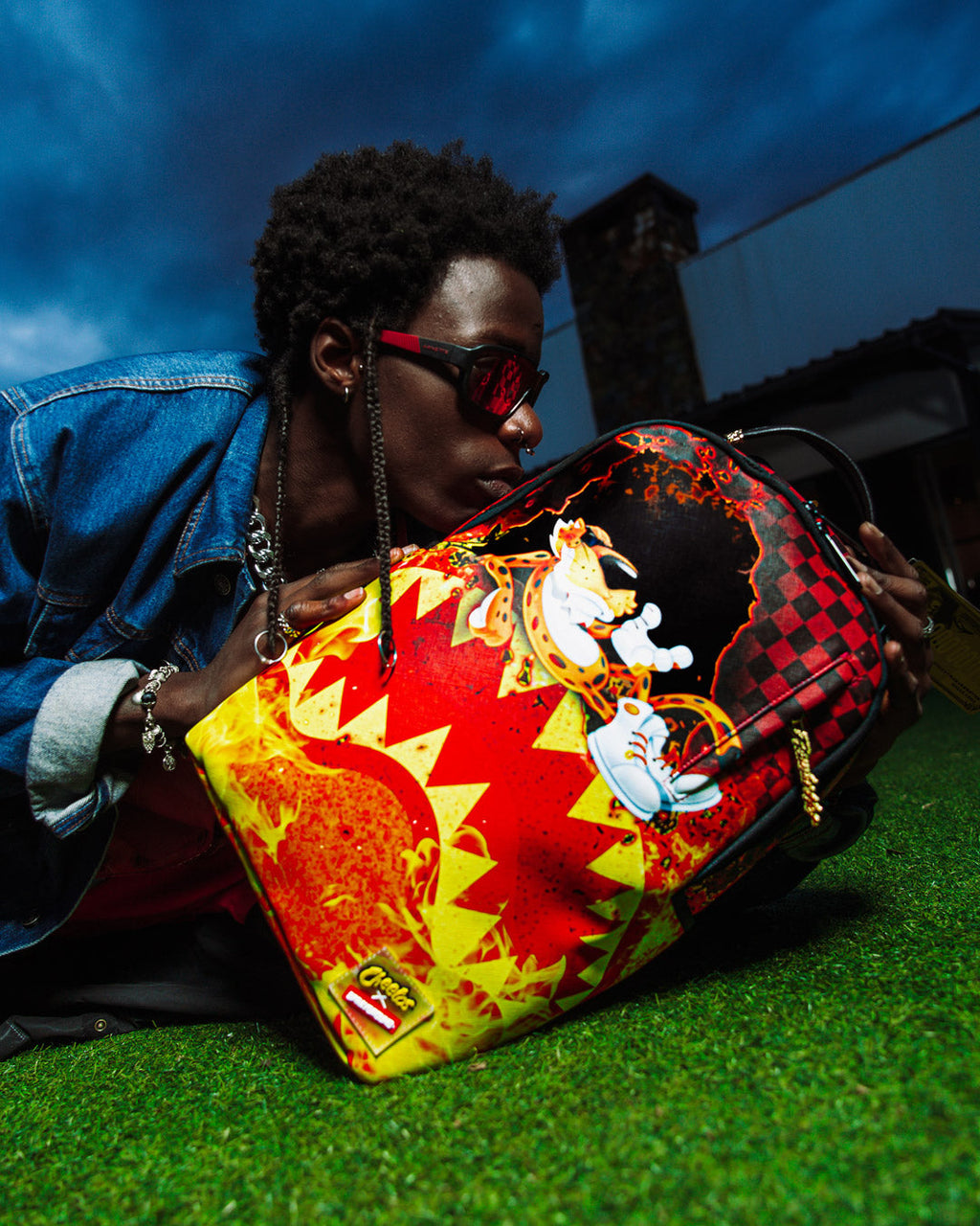 Limited Edition CHEETOS TOO HOT TO HANDLE BACKPACK