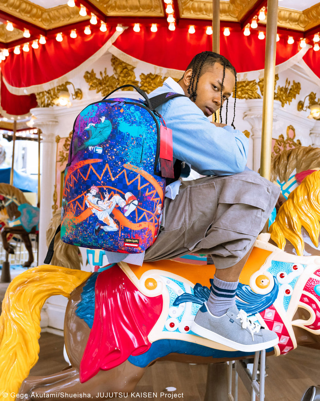 Limited Edition JUJUTSU KAISEN PAINTERS JUMP BACKPACK