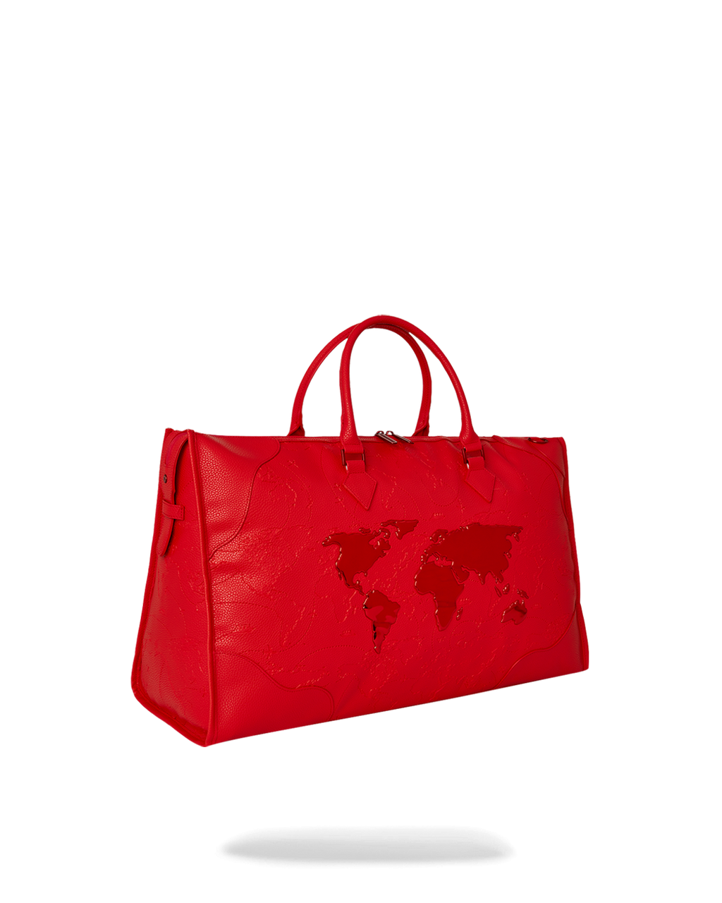 Limited Edition JAMES FIRST CLASS RUBY RED PYRAMID LARGE DUFFLE