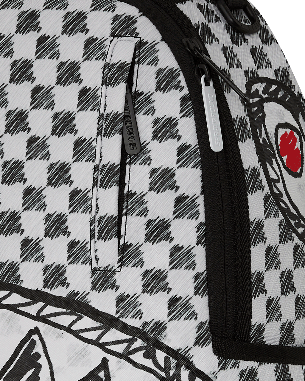 Limited Edition SCRIBBLE DRIBBLE CHECK BACKPACK