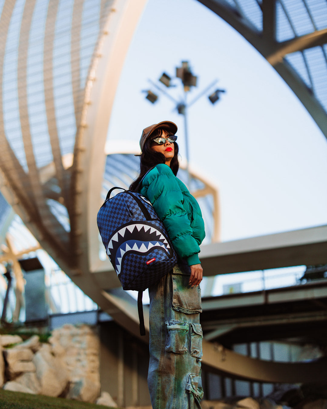 Limited Edition MIDNIGHT MAGIC SHARKS IN PARIS BACKPACK